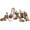 Edge Collection - Multicolor - Miniature Nativity Scene with Holy Family and Animals - 1 Set